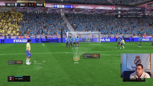 FIFA 23 KNUCKLEBALL FREE KICK TUTORIAL - HOW TO SCORE KNUCKLE FREE KICKS смотреть онлайн