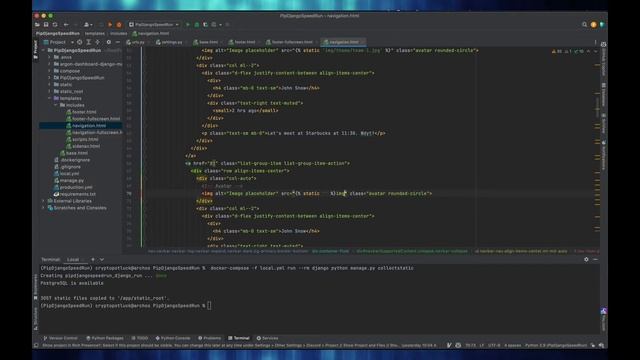 Speed Run Django - Setup a Frontend Dashboard Ep3 смотреть онлайн