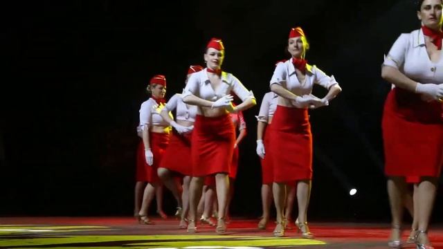 Номер Стюардессы / Восточные танцы (взрослый состав) / Школа танца Emotion смотреть онлайн