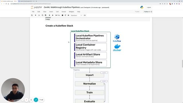 MLOps Pipeline Tutorial with ZenML and Kubeflow смотреть онлайн