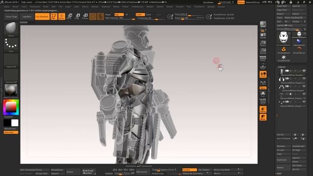 5 неочевидных и полезных фишек в ZBrush смотреть онлайн