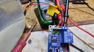 Контроллер уровня воды XH-M203 в баке с поплавковыми датчиками