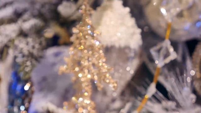 Как украсить елку в стиле "Снежная королева" смотреть онлайн