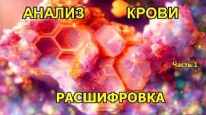 Как расшифровать биохимический анализ крови. Часть 1