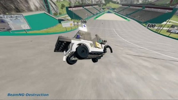 Random Lego Cars Car Jumping & Car Crashes #2  BeamNG.Drive