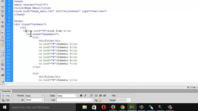 Animated Mega Menu bar Using CSS and CSS3 Transition смотреть онлайн