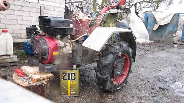 ЗАМЕНА МАСЛА В ДВИГАТЕЛЕ GRASSHOPPER(часть 1) смотреть онлайн