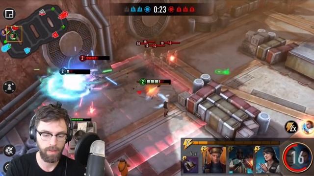 ALL HEAL DECK! Star Wars: Force Arena - give me the new cards! смотреть онлайн