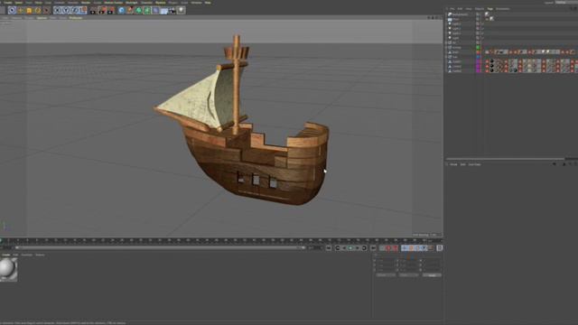 3D Color Models For Feudum: Rudders & Ramparts