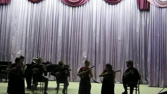 ансамбль домристов "Дивертисмент" смотреть онлайн