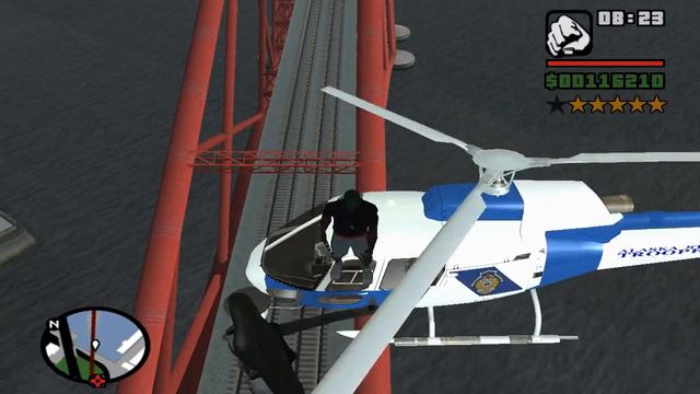 Баг с вёртолётом:GTA SA смотреть онлайн