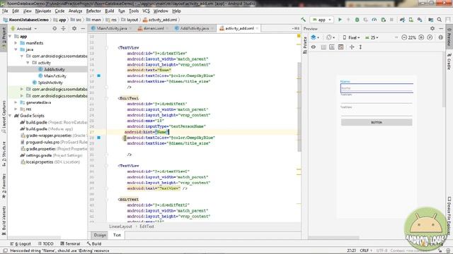 Android App With ROOM Database - Part 2 b || Employee Management System || Android Studio || 2019 смотреть онлайн