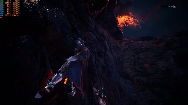 Benchmark - Monster Hunter: World (2018) with AMD Ryzen 3 3200G + Asus ROG Strix RX 570 OC 4GB смотреть онлайн