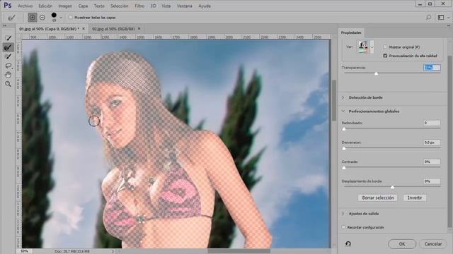 Cómo cambiar el fondo de una foto con Photoshop CC смотреть онлайн