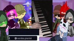 реакция 13карт на хобби ♤пика♤ дисклеймер: шип по мастям. Моё АУ. не нравится не смотрите.