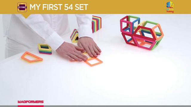 Видеообзор набора Magformers My First 54 смотреть онлайн
