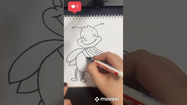 рисуем пчелку смотреть онлайн