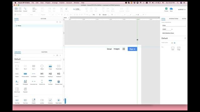 Основы работы со Axure RP. Обзор основных инструментов дизайнера, часть 4. смотреть онлайн