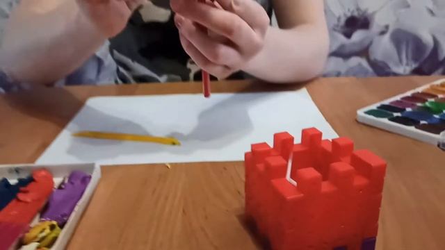 Поделка "Цветочек". смотреть онлайн