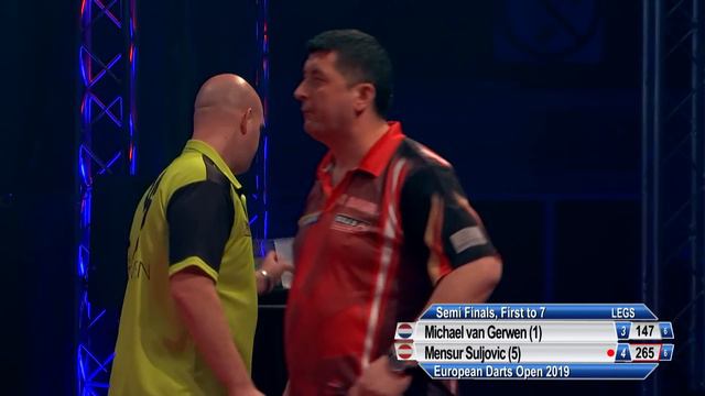 Michael Van Gerwen's CRAZY Nine-Darter! T19-Bull-Tops to finish! смотреть онлайн