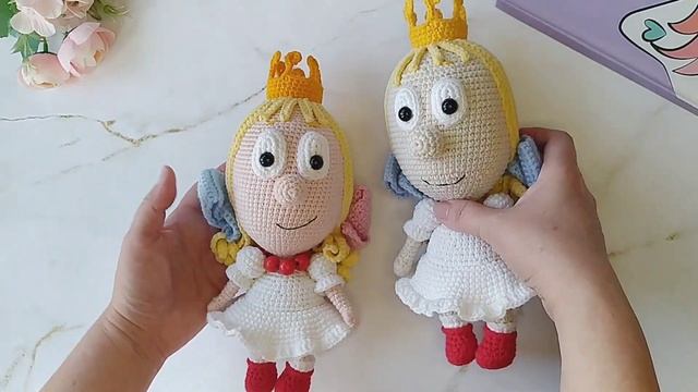 Вязальные процессы июня/ мои мастер-классы/ заказ на Принцессу смотреть онлайн