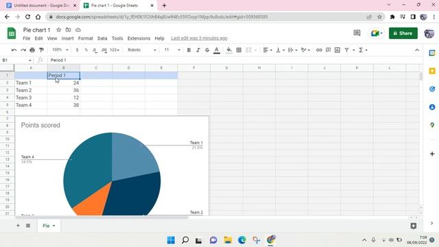 How to Edit Pie Chart in Google Docs смотреть онлайн