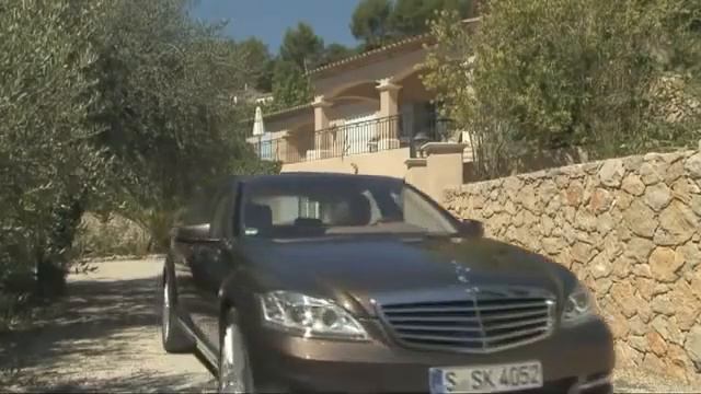 Mercedes Benz S500 BlueDIRECT Dolomite Brown Driving Event Cannes1 смотреть онлайн