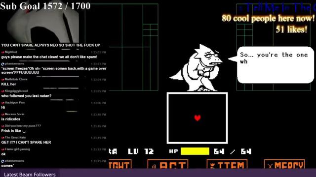 UNDERTALE Alphys Neo Hard Mode Past LiveStream! Come Check It Out :) (attempt 2) смотреть онлайн