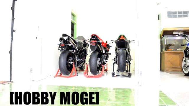 4 Sounds Of Different Motorcycles: Honda, Yamaha, Kawasaki, Suzuki