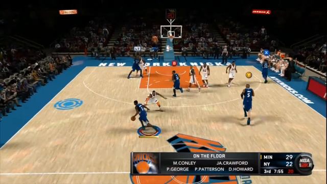 NBA 2K11 - NGX S3 League Game Timberwolves vs. Knicks смотреть онлайн