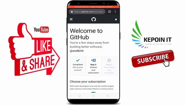 Cara Membuat Akun GitHub di Android смотреть онлайн