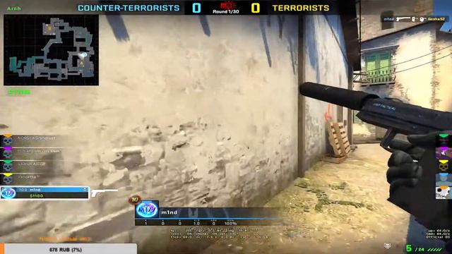 Бомбит в CS.GO смотреть онлайн