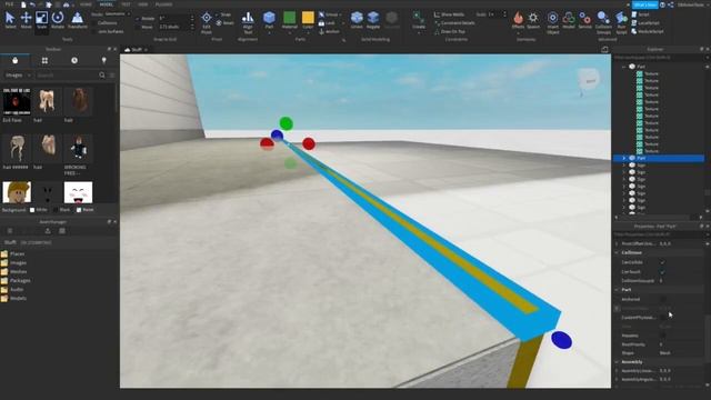 ROBLOX Studio | Speed build | Underground Subway Station смотреть онлайн