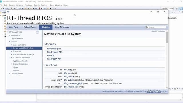 RT-Thread Studio | Configuration смотреть онлайн