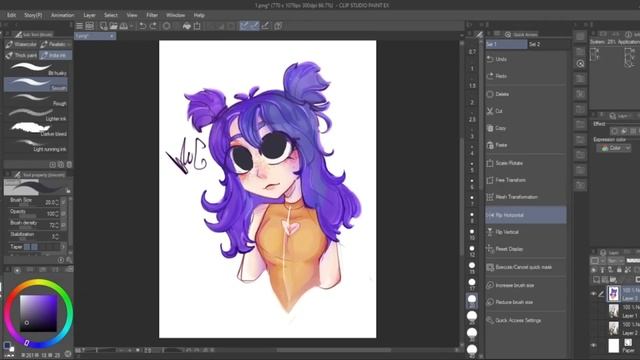 КРИТИКУЮ И ИСПРАВЛЯЮ АРТЫ ПОДПИСЧИКОВ | СОВЕТЫ | speedpaint смотреть онлайн