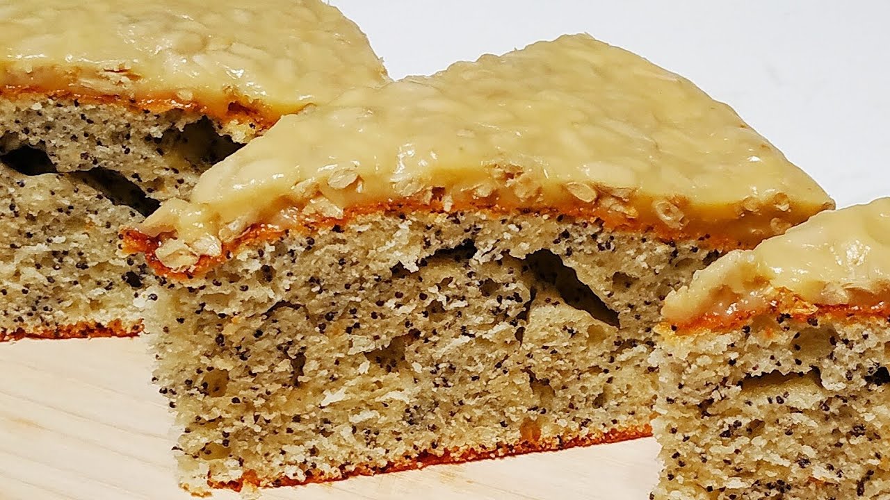 МУРАВЬИНЫЙ ПИРОГ! Вкусный ПИРОГ! Сметана, маковая начинка, карамельная заливка с семечками.mp4 смотреть онлайн