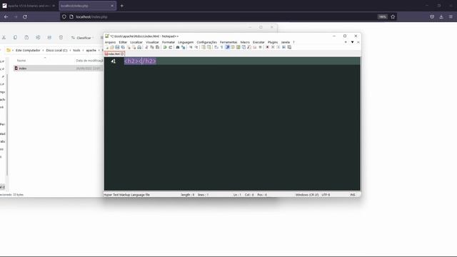 Como instalar o Apache no windows - [Apache no windows] #apache #php смотреть онлайн