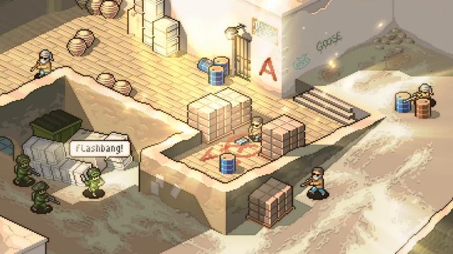 Dust 2 Pixel Scene Live Wallpaper смотреть онлайн