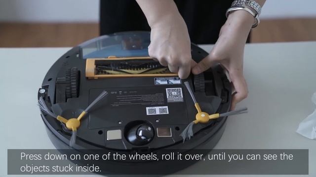 How to clean the wheels for the Tesvor robot vacuum? смотреть онлайн