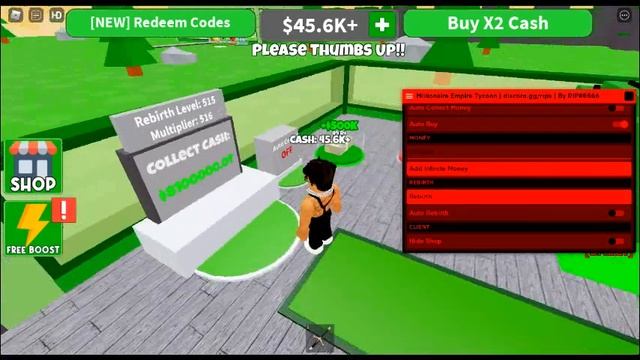 Millionaire Empire Tycoon INF MONEY OP SCRIPT ROBLOX смотреть онлайн