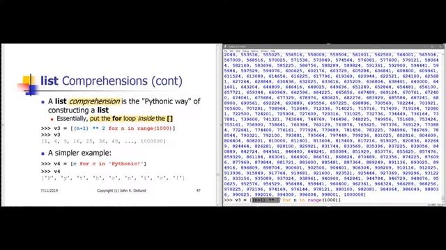 MSCF Python Basics 2021 Week3 1of4 смотреть онлайн
