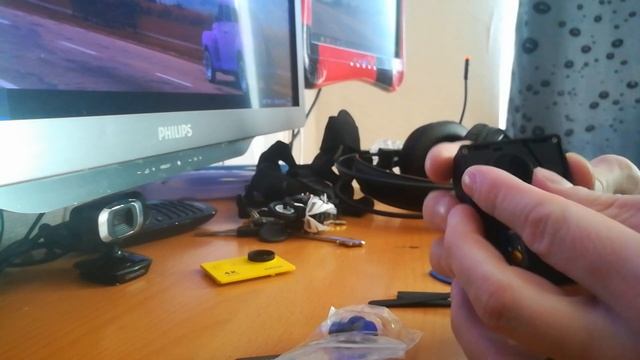 Eken H9R. Крепление на плечо для экшн камеры. Ставим новую линзу, убираем рыбий глаз при съемке. смотреть онлайн