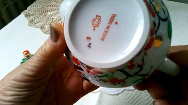 Золотой петух ЛФЗ *Ломоносовского фарфорового завода, винтаж смотреть онлайн