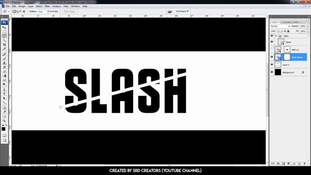 Glitch, Slash and Scary Text Effect | 100% Editable | Photoshop CS3 | SRD Creators смотреть онлайн