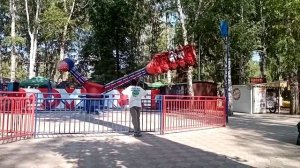 Аттрактцион «Бумеранг» в парке Гагарина🖤⛓😚