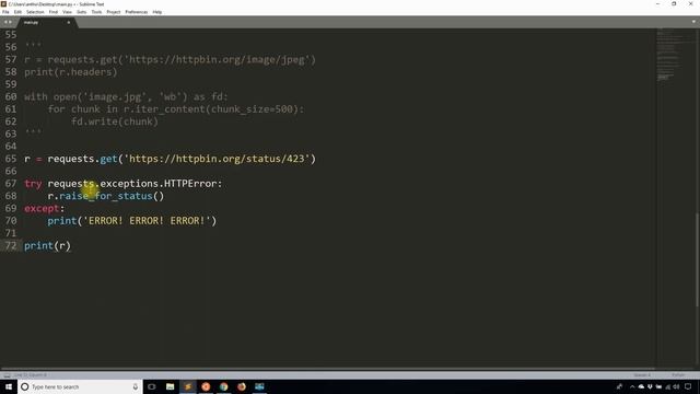Handling Exceptions in the Python Requests Library смотреть онлайн
