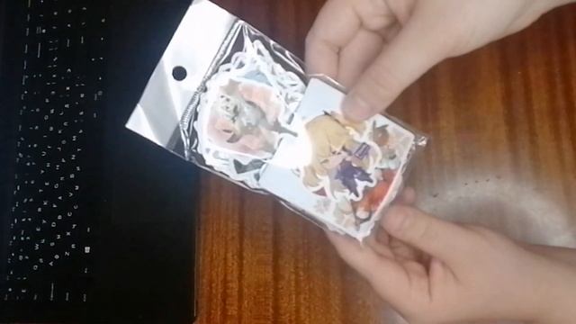 Набор со Странником.Обзор на коробку.и оригинальную мини фигурку..мерч по геншин импакт смотреть онлайн