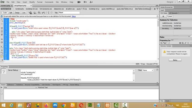 tutorial CRUD dengan bootstrap 3.1 + phpmysql смотреть онлайн