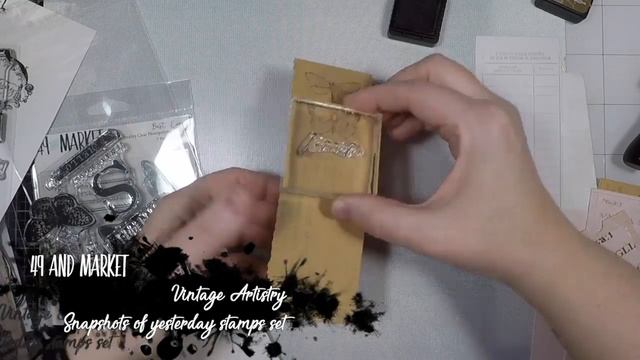 Vintage Breeze Layout with 49 and Market смотреть онлайн