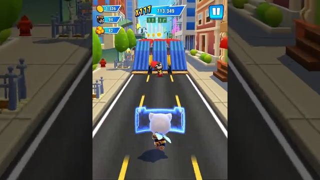 Talking Tom Hero Dash Run Game Gameplay Walkthrough Part 23 - Queen Bee Angela [iOS/Android Games] смотреть онлайн